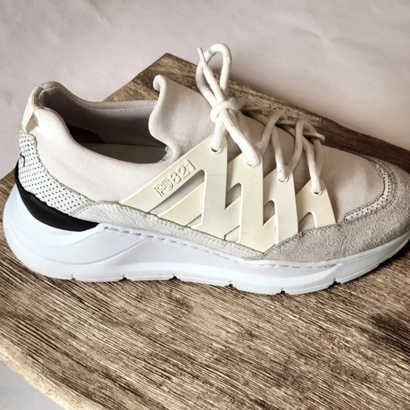 || PS821 || Bolt Patchwork neoprene tennis shoes - Picture 8 of 12